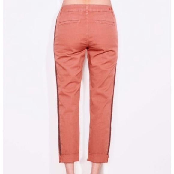 NWT Anthropologie Brand Sundry Roll Up Trouser with Trim size 30 - Picture 4 of 12